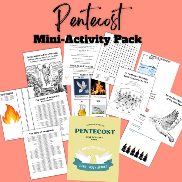 Pentecost Mini Activity Pack