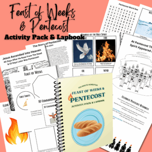 Pentecost & The Feast of Weeks Activity Pack & Lapbook