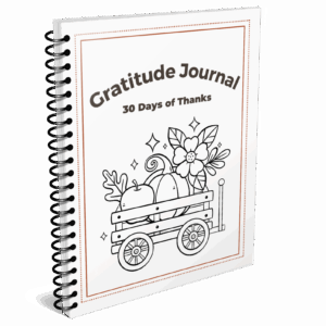 gratitude journal for kids